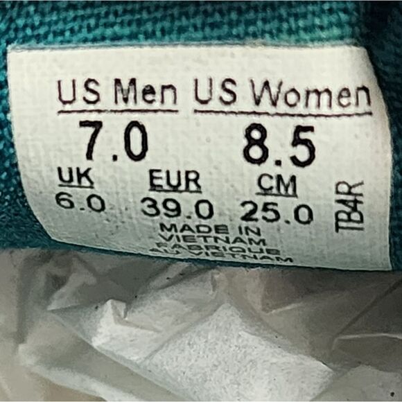 Vans Authentic Maroon Teal Sneakers - Picture 8 of 8